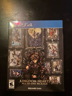 Kingdom Hearts PS4 All-In-One Box Brand New SEALED!