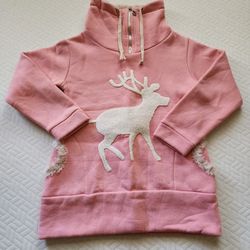 Cute Reindeer Hoodie From Korea 