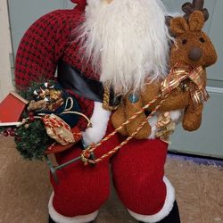24" inch Santa Doll Seat in Bench