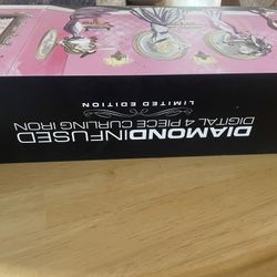 Brilliance New York Diamond Infused 4-Piece Curling Iron Set – Limited Edition