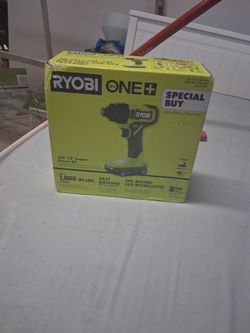 Ryobi 1/4 Impact Drill Brand New In Box W/batt.and Charger$40
