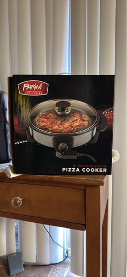 Parini 12" Non-Stick Electric Pizza Cooker