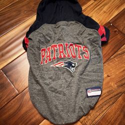 Pet dog New England patriots shirt. Size large