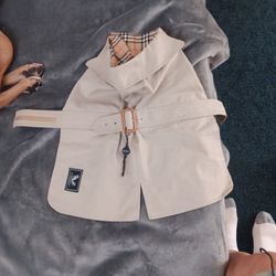 Burberry Dog Trench Coat