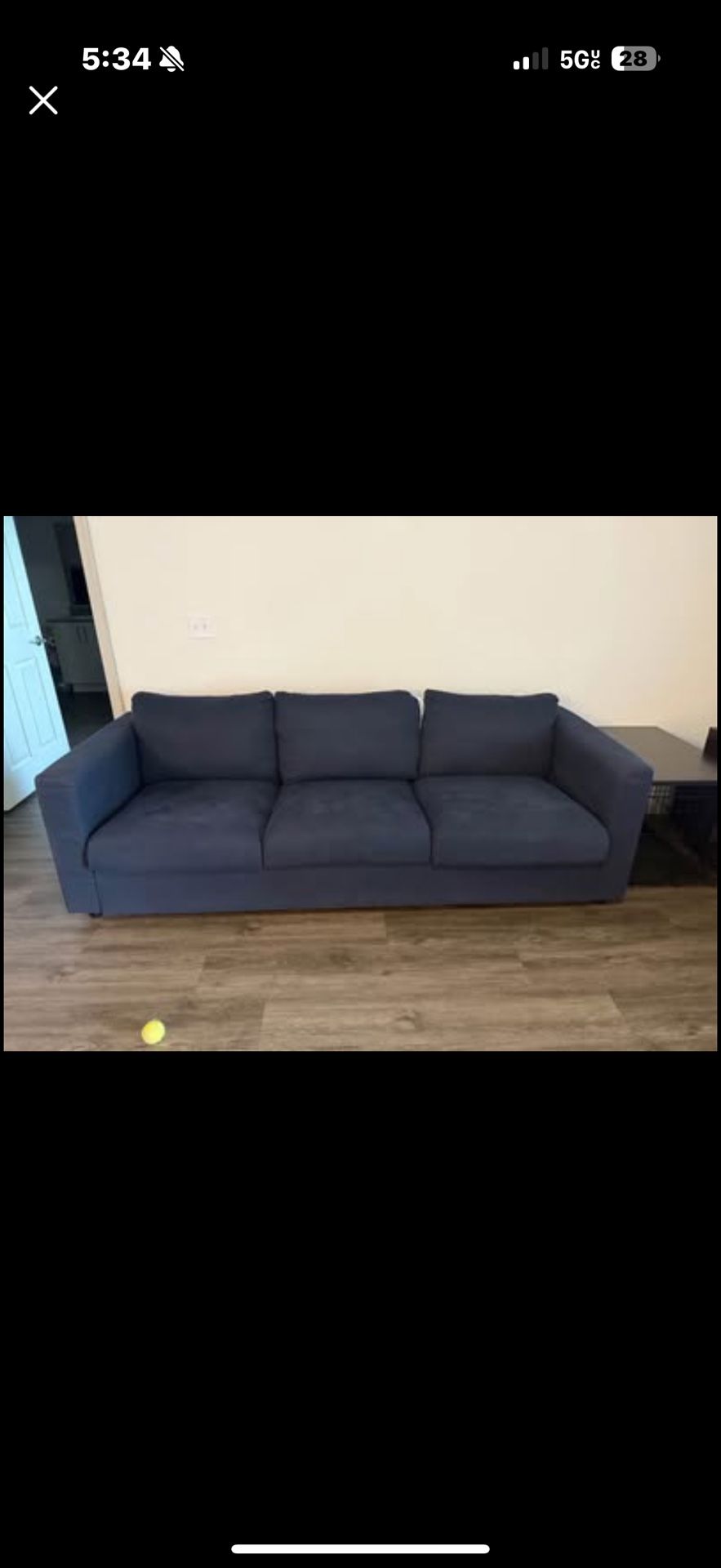 NEED GONE ASAP - COUCH