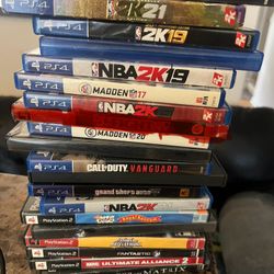 🎮 Retro PS2 & PS4 Game Bundle for Sale! 🎮