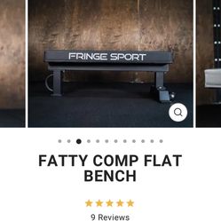 Flat Workout Bench (FATTY COMP FLAT BENCH)
