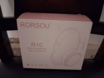 RORSOU R10 wired headphones