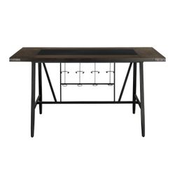 Counter Height Table, Glass Insert