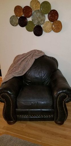 Midnight Blue, Oversized sofa w/Nailhead trim