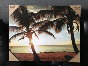 30x38 tropical print