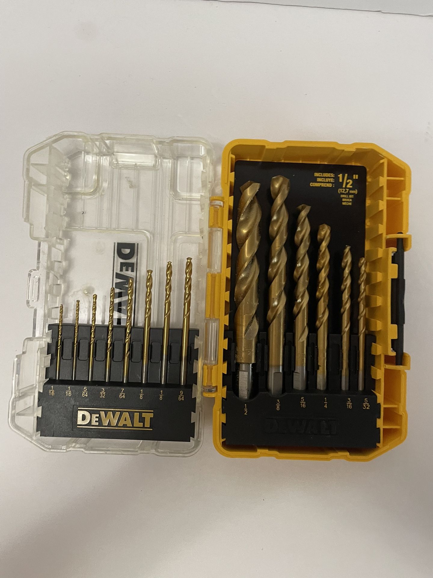 DeWalt 14 Piece Titanium Drill Bit Set