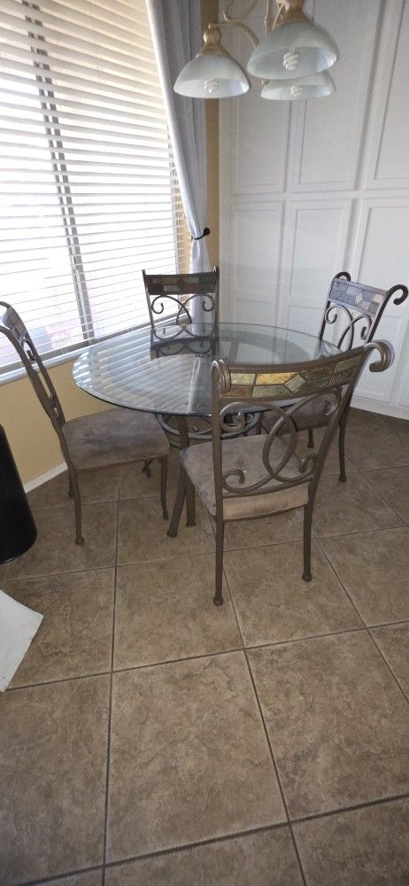 Table And Chairs With Bar Stools