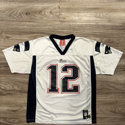 Tom Brady New England Patriots Reebok Youth Jersey XL 