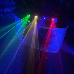 4 Lasers DJ Lights