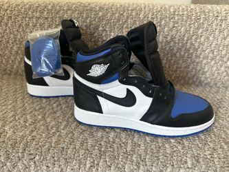 Air Jordan 1 Retro High OG GS Royal Toe 4Y / Women’s 5.5 – New No Box