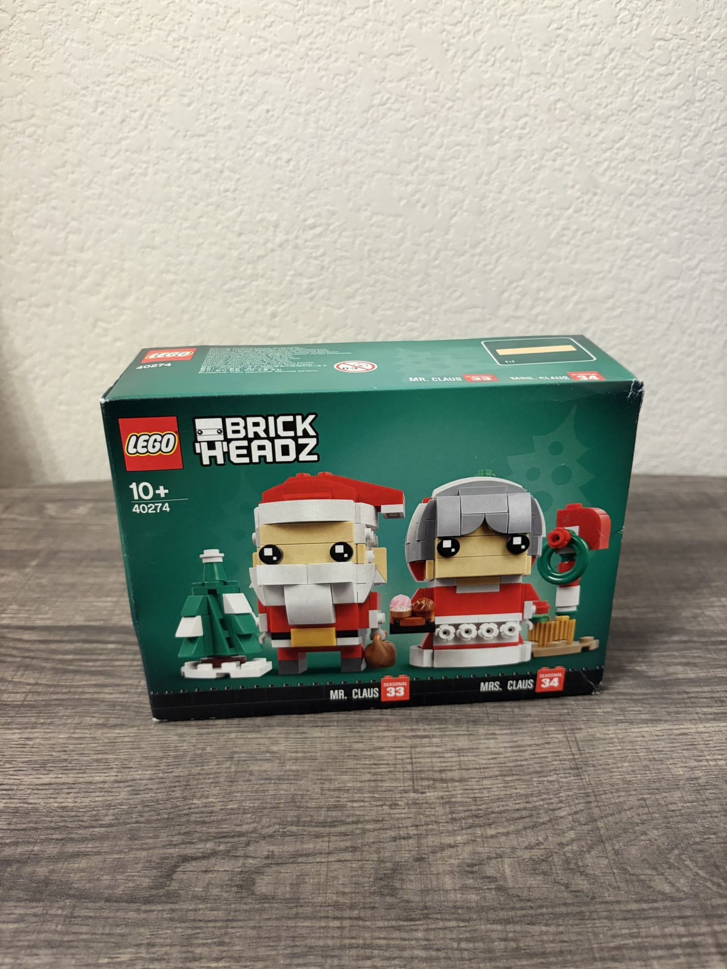 LEGO BRICKHEADZ: Mr. & Mrs. Claus (40274)