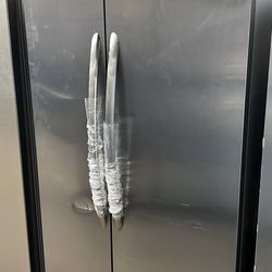 Frigidaire Stainless Steel Side By Side Refrigerator With Water/Ice Dispenser 