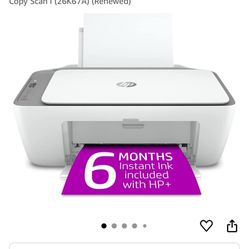 HP DeskJet 2755e All-in-One Wireless Color Printer