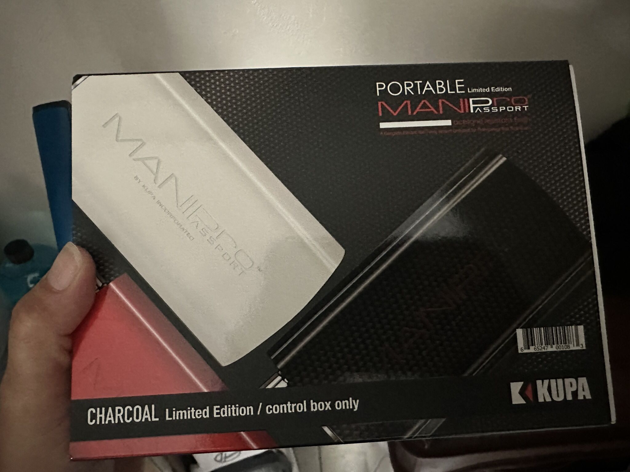 ManiPro Passport Nail Drill Charcoal 