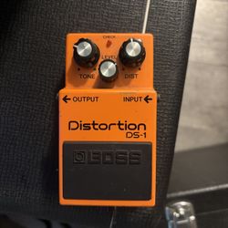 BOSS DS1 DISTORTION PEDAL