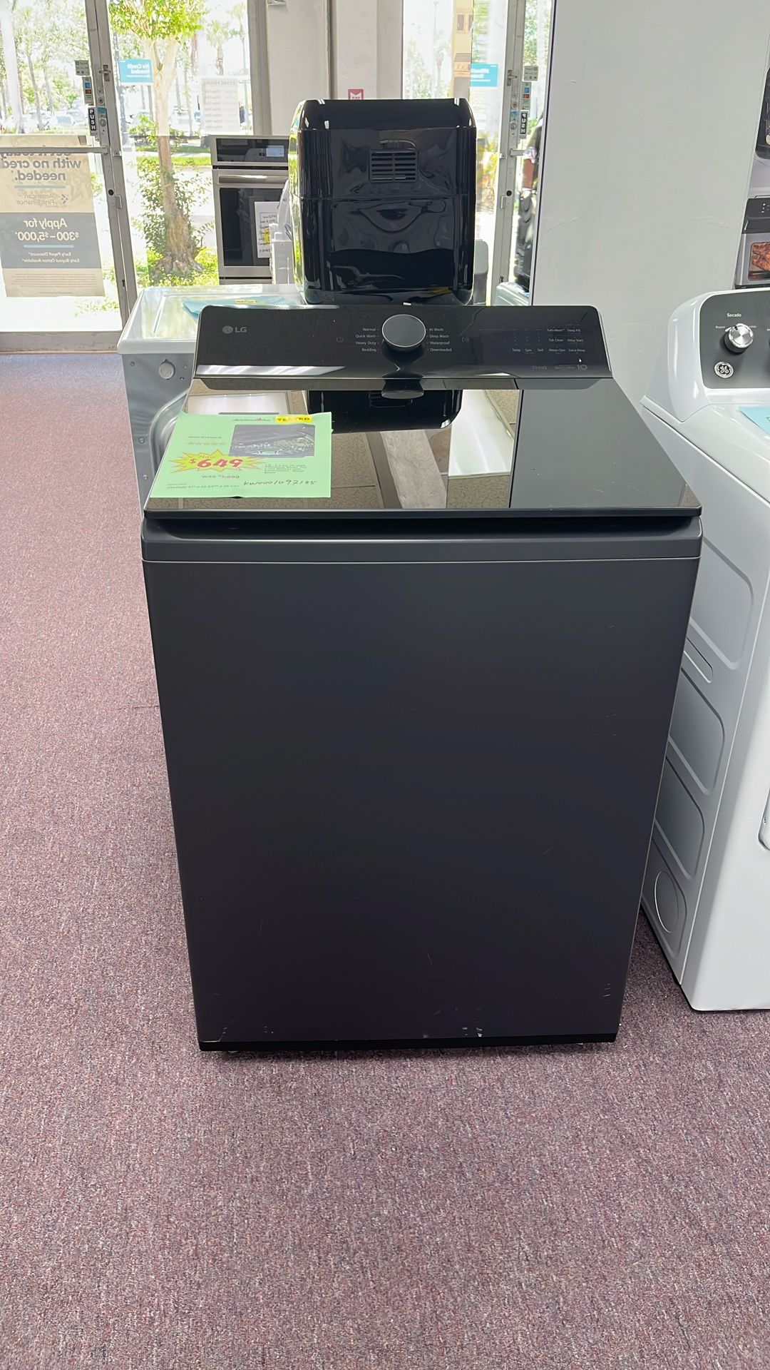 Washer Top Load New Open Box And 1 Year Warranty