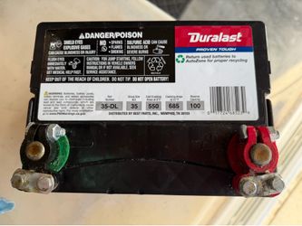 Car Battery, like new, my loss your gain.