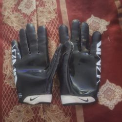 Nike Vapor Jet 9.0 Football Gloves - Adult XL - Black/White