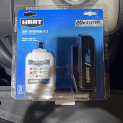 HART 20-Volt Lithium-Ion 1.5Ah Battery and 2Amp Fast Charger Accessory