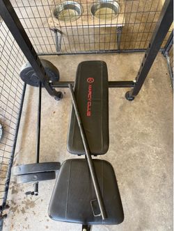 Marcy Club Weight Bench