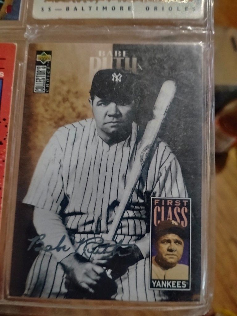 Babe Ruth Baseball Card 