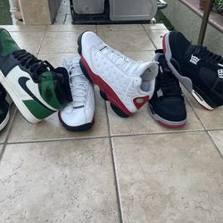 JORDAN SIZE 11 LOT OF 3 PAIRS