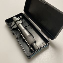 Machinist Tool - Mitutoyo 145-193 0.2"-1.2” Range Ratchet Thimble Inside Micrometer