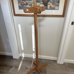 Solid Oak Coat Rack Montessori Kids Rack