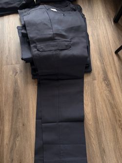 Dark Navy Cargo Work Pants