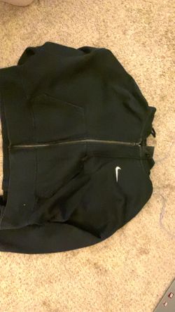 Medium cropped zip up Nike