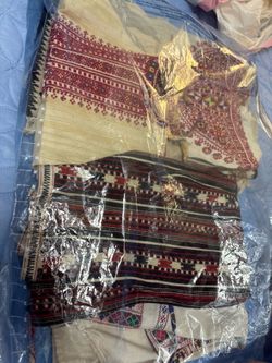 Vintage Albanian hand embroidery