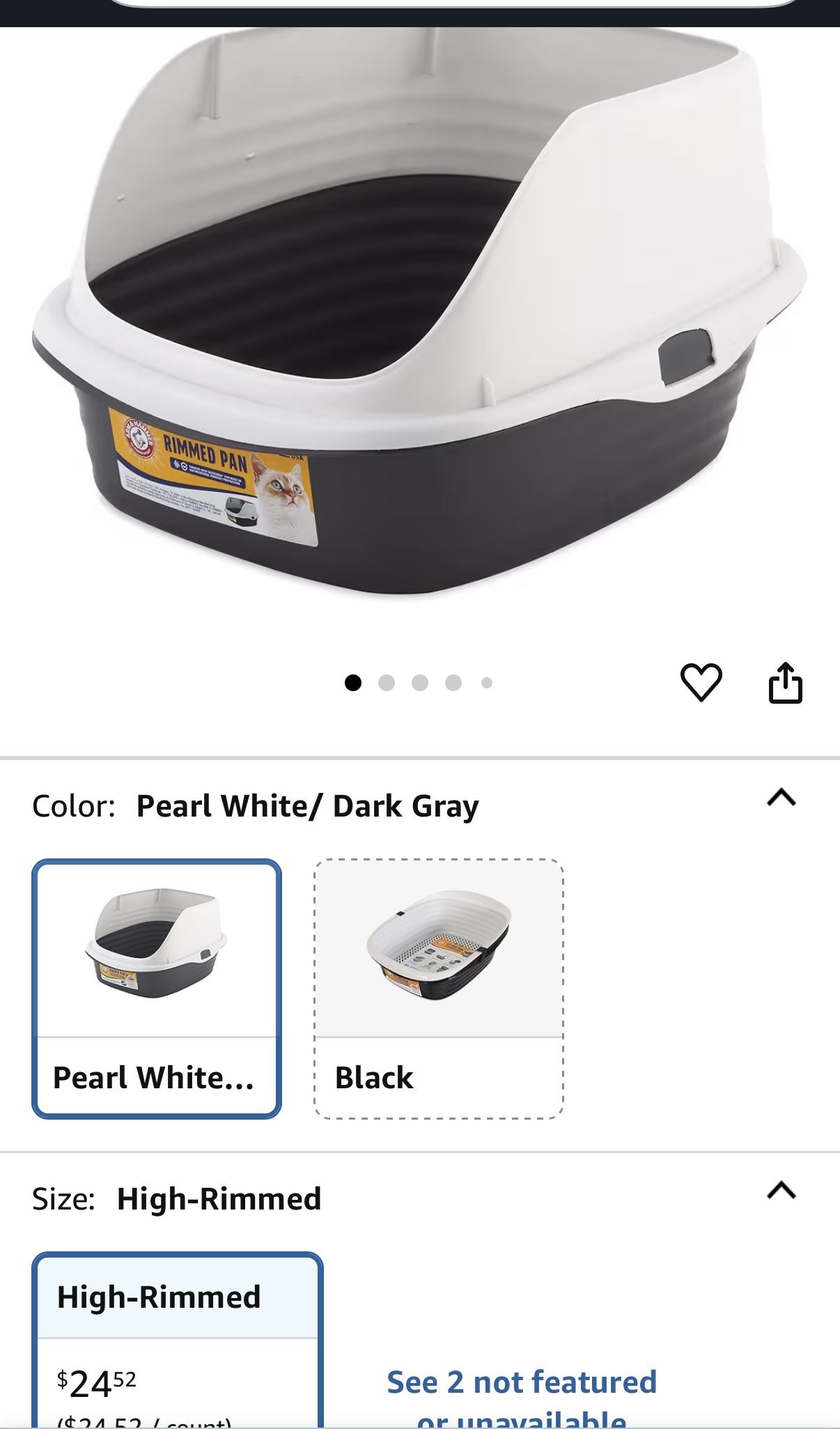 Arm And Hammer Kitter Litter Box
