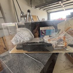 Sea clear glass aquarium