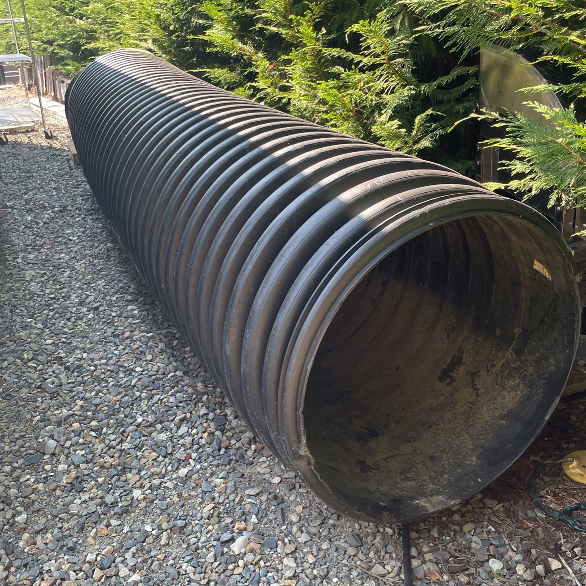 Big CULVERT PIPE, not quite 3 feet diameter about 14 feet long