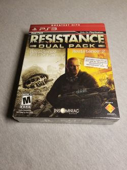 Resistance Dual Pack Ps3 NEW