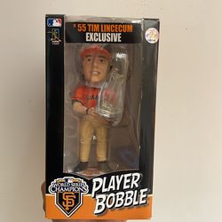 Tim Lincecum giants bobblehead World Series champions