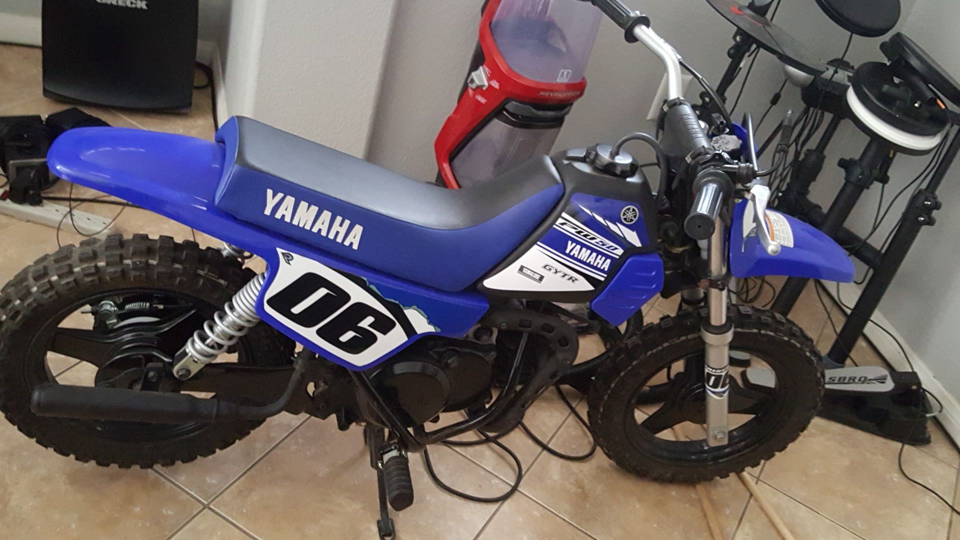 2017 Yamaha PeeWee 50cc dirt bike