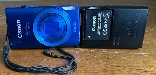 Canon PowerShot ELPH 170 IS 12x Optical Zoom 20MP Compact 720 HD Digital Camera