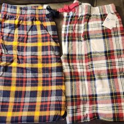 2 Pairs of Pajama Bottoms 