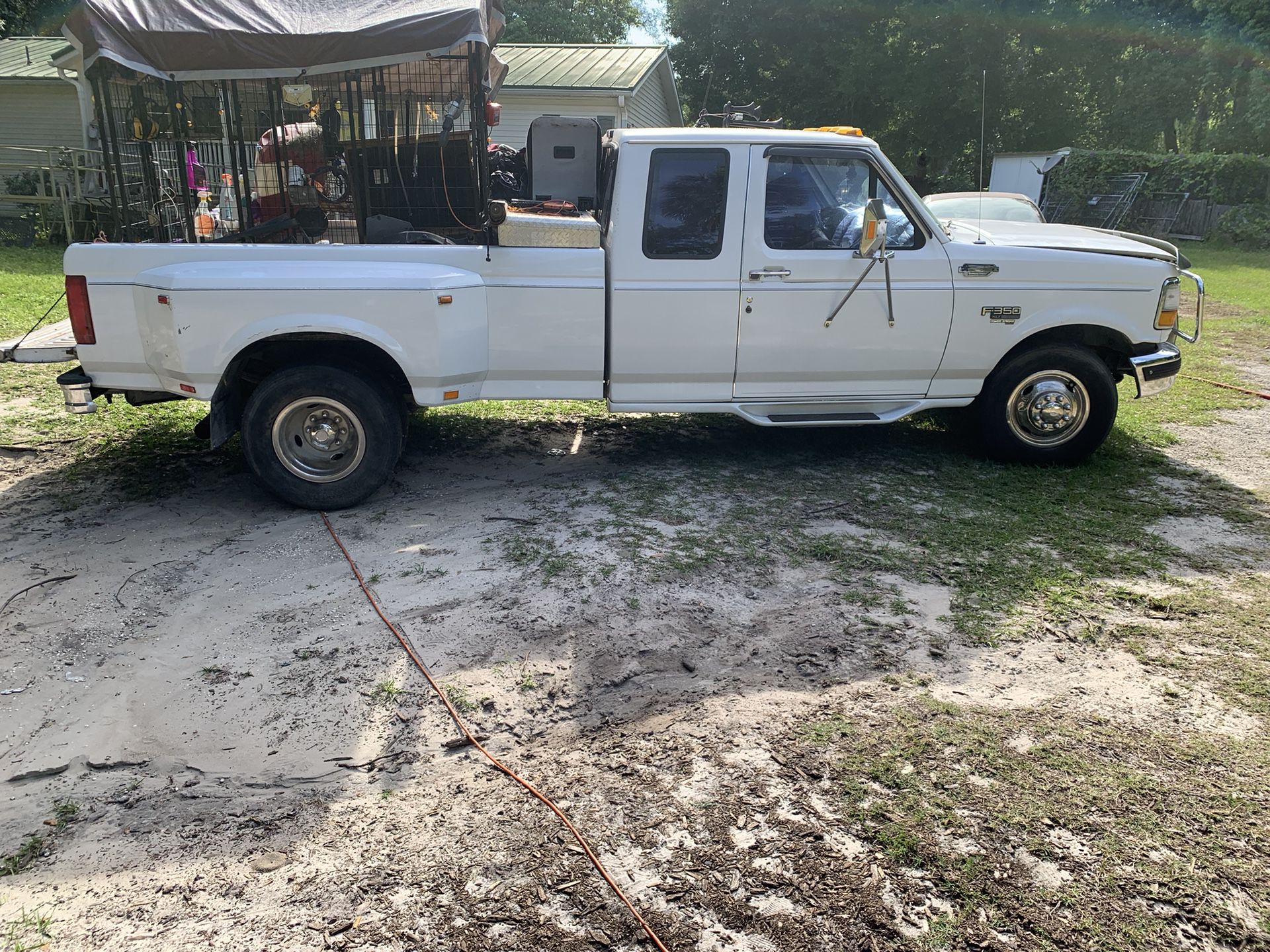 Trade 1995 Ford F350 Turbo Diesel 7.4 L For Motorhome 