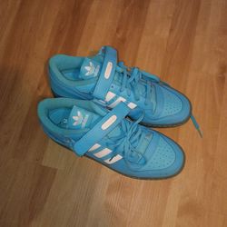 Adidas blue shoes