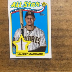 2024 TOPPS MANNY MACHADO RELIC CARD