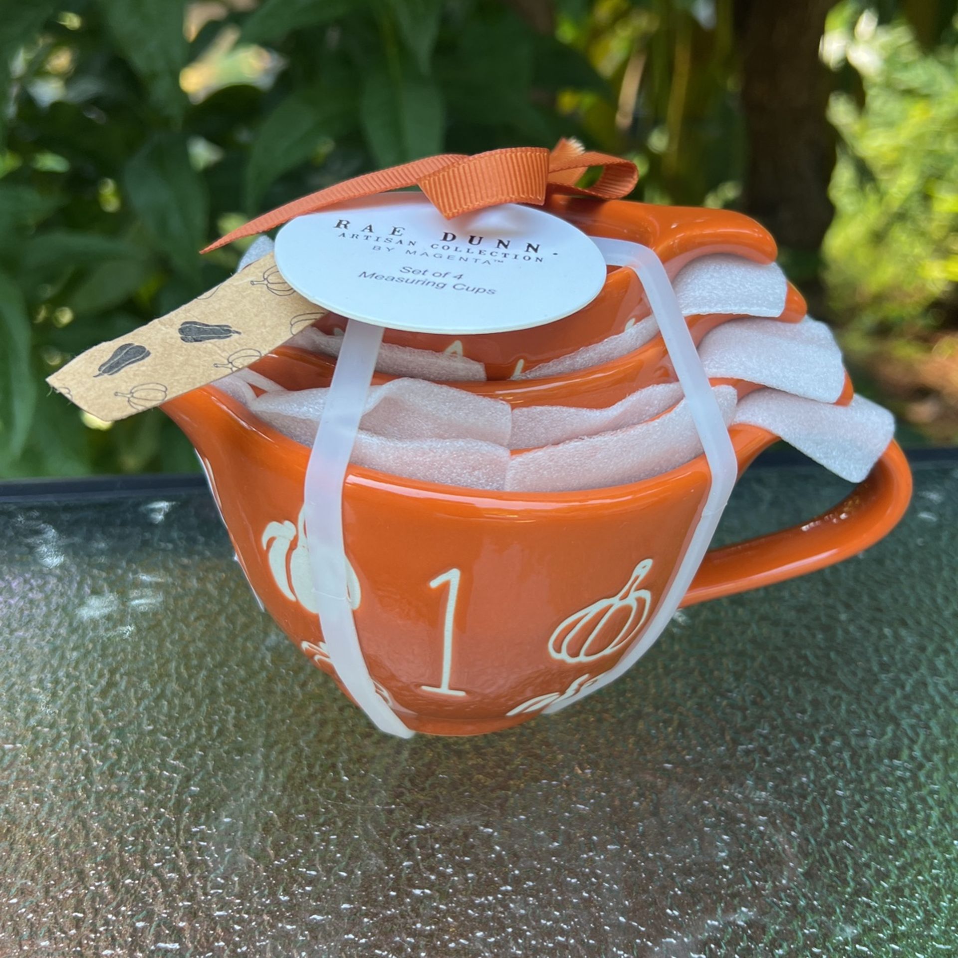 Rae Dunn Pumpkins Measuring Cups