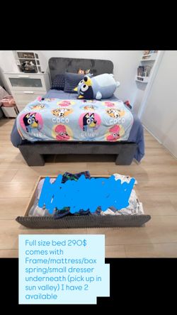 2 Full Size beds Matress included